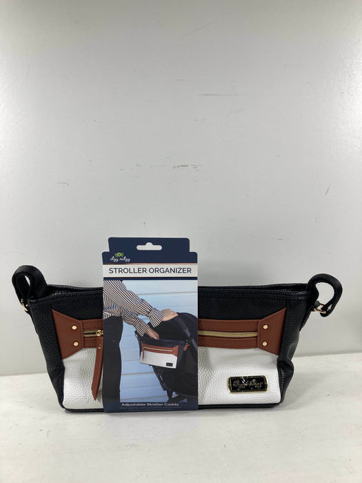 secondhand Itzy Ritzy Stroller Caddy, Coffee & Cream