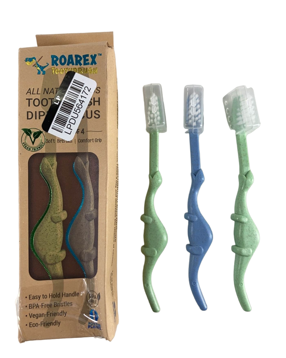 used Roarex All Natural Eco Toothbrush Set