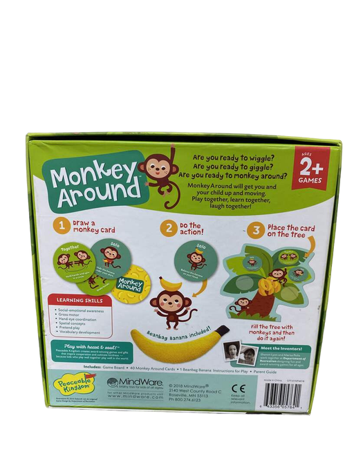 secondhand Peaceable Kingdom Monkey Around