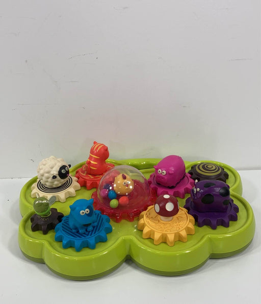 secondhand B. toys Mooosical Gears Musical Shape Sorter