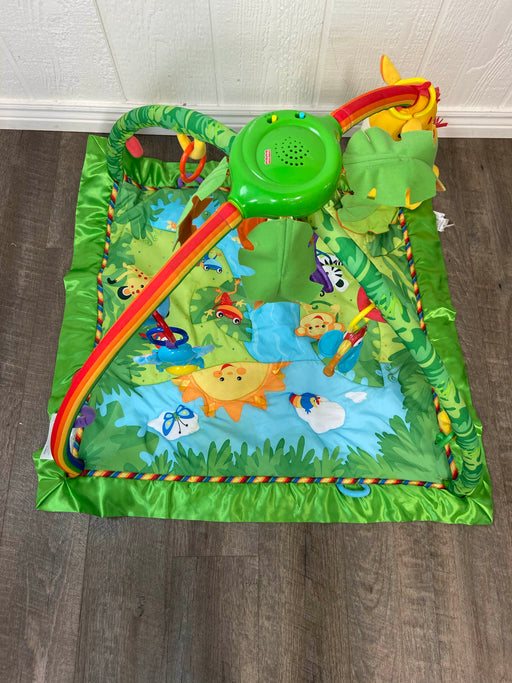 secondhand Fisher Price Rainforest 1-2-3 Musical Gym