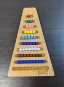 used BOHS Montessori Bead Stair with Holder