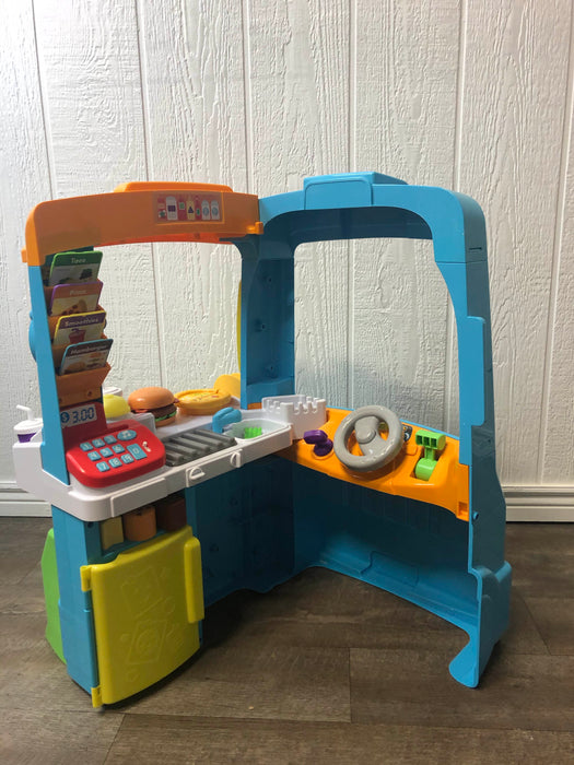 secondhand Fisher Price Laugh And Learn Servin’ Up Fun Food Truck
