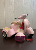 used Our Generation Ride in Style Scooter, Pink and Ivory