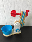 secondhand Melissa & Doug Wooden Make-A-Cake Mixer Set