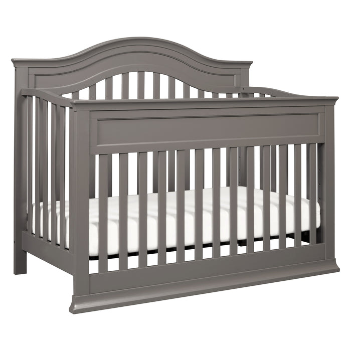 DaVinci Brook 4-in-1 Convertible Crib with Toddler Bed Conversion Kit, Slate