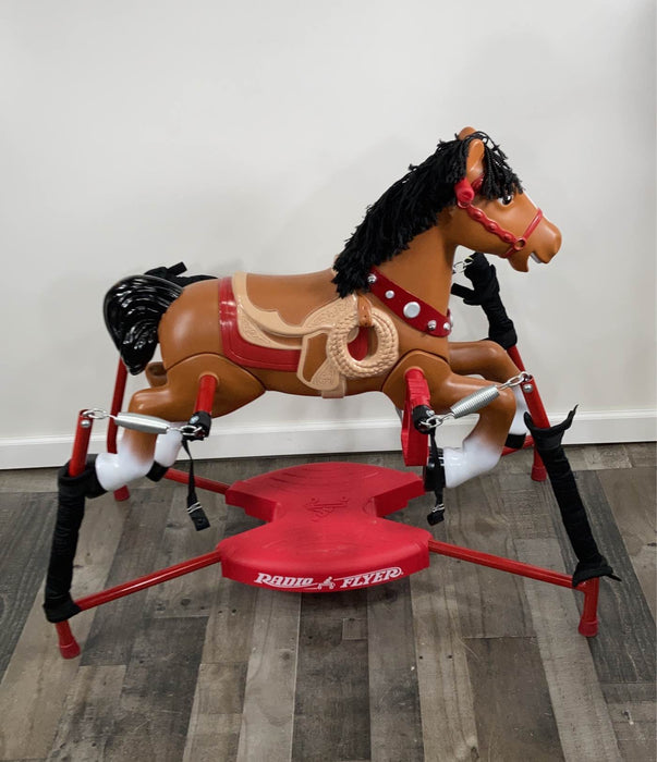 secondhand Radio Flyer Blaze Interactive Riding Horse