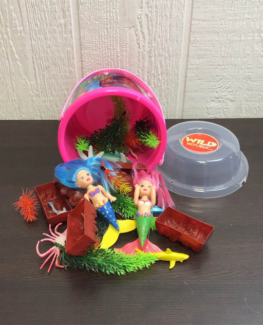 used Wild Republic Mermaid Figurine playset