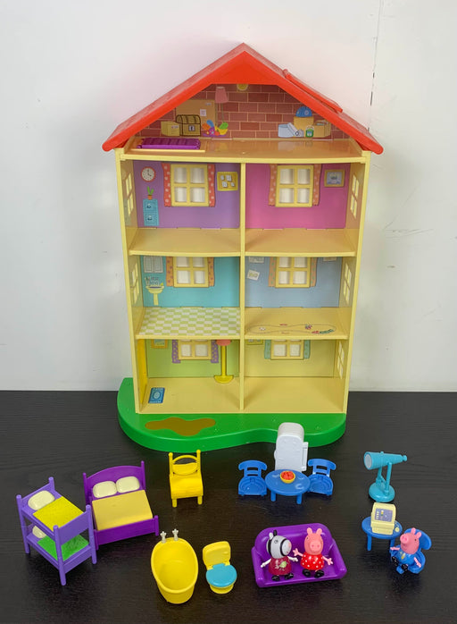 used Peppa Pig Lights & Sounds Family Home