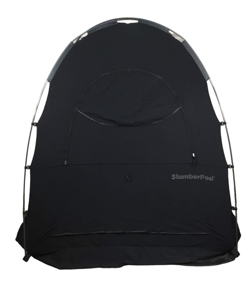 used SlumberPod 3.0 Sleep Canopy, Black with Grey Accents