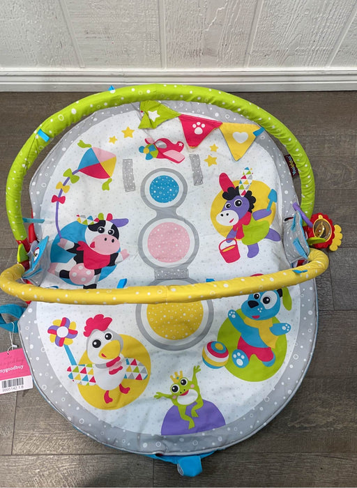 secondhand Yookidoo Baby Play Gym Lay to Sit-Up Play Mat