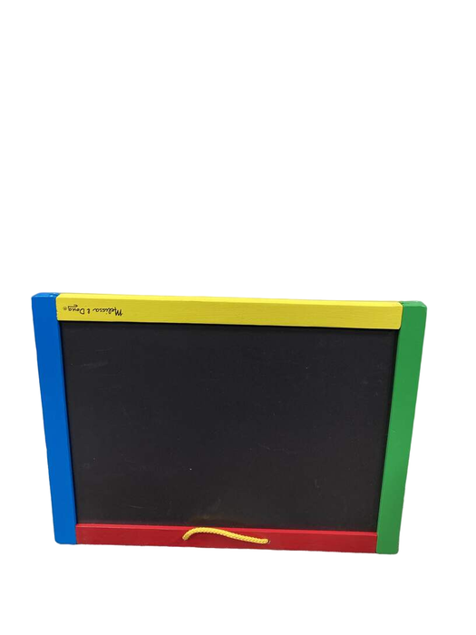 used Melissa & Doug Magnetic Chalk/Dry Erase Board