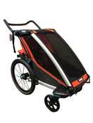 used Thule Chariot Cross Bike Trailer Stroller 1 Seat, 2018, Orange