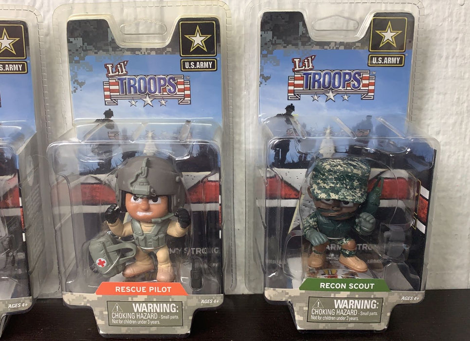 secondhand Lil’ Troops Action Figures