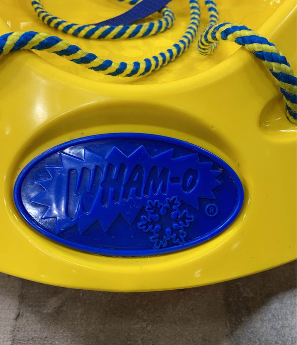 secondhand Wham-O Toddler Toboggan, Yellow