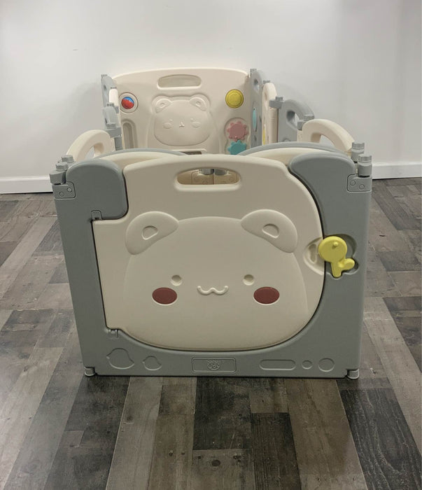 secondhand Costway Foldable Baby Playpen 14 Panel Play Yard