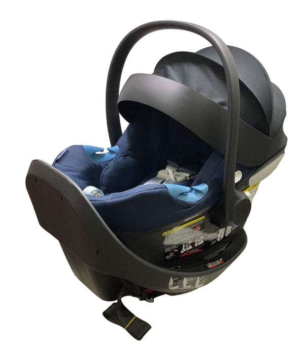 used Cybex Aton M Infant Car Seat, Denim Blue, 2021