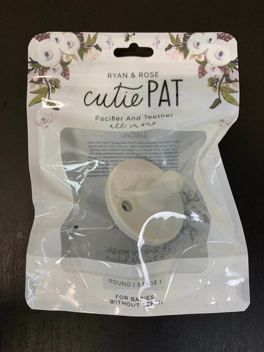 used Ryan & Rose Cutie Pat Pacifier & Teether