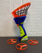 used Zoom-O Flying Disc Launcher With Catch Net