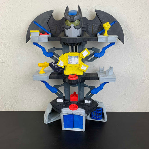 secondhand Fisher Price Imaginext Fisher Price DC Super Friends Transforming Batcave