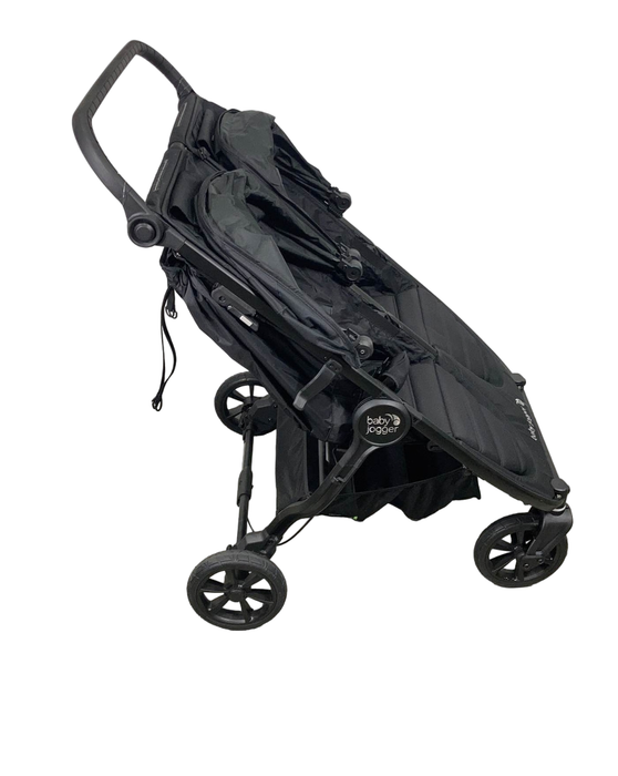 secondhand Baby Jogger City Mini GT2 Double Stroller, 2022, Jet