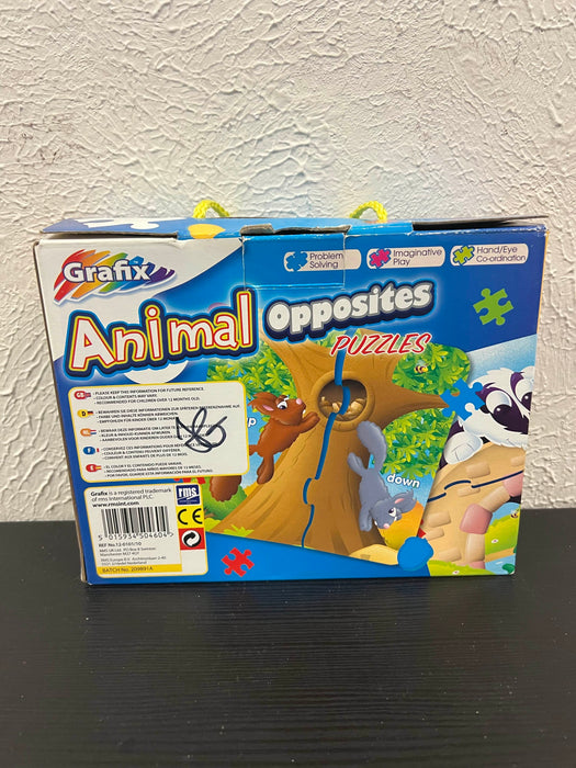 secondhand Grafix Animal Opposites Puzzles