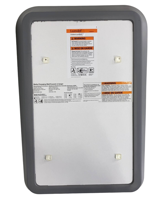 Shop Leander Matty Changing Mat, Dusty Grey at GoodBuy Gear