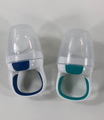 Shop OXO Tot Silicone Self-Feeder, 2 Pack, Teal/Navy at GoodBuy Gear