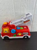 used Leap Frog Tumbling Blocks Fire Truck