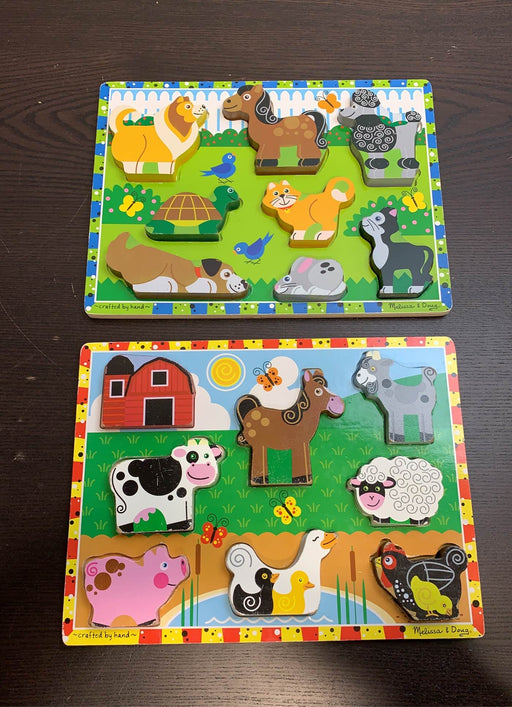 used Melissa & Doug Puzzle Bundle