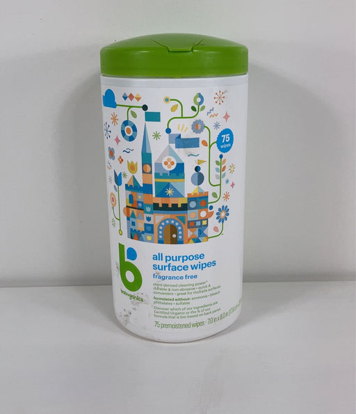 used BabyGanics Multi Surface Wipes