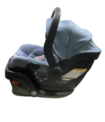 secondhand UPPAbaby MESA V2 Infant Car Seat, Gregory (Blue Melange Merino Wool), 2023