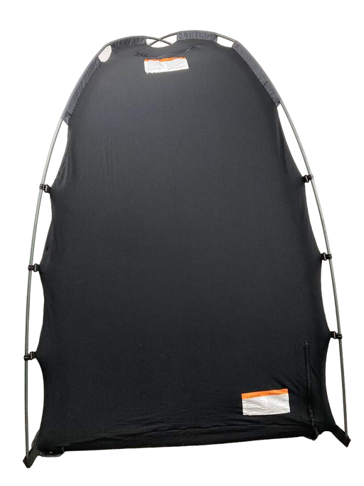 secondhand SlumberPod 2.0 Sleep Canopy, Black/Gray