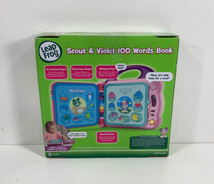 Leap Frog Scout & Violet 100 Words Book