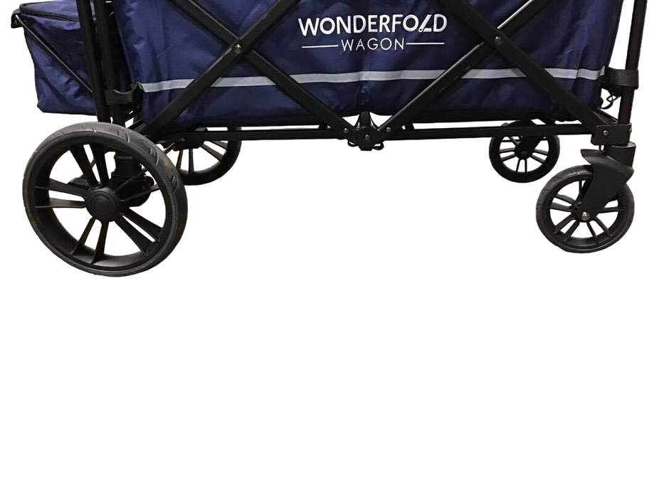 used Wonderfold X2 Push + Pull Double Stroller Wagon, 2022, Navy