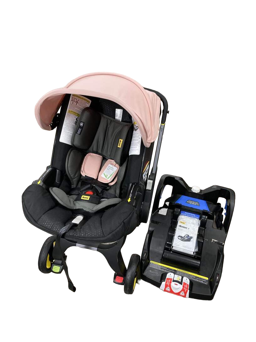 doona car seat stroller pink Doona Infant Car Seat & Stroller Combo, 2022, Blush Pink