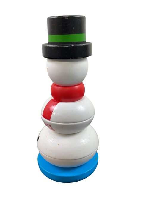 secondhand Melissa & Doug Snowman Stacker