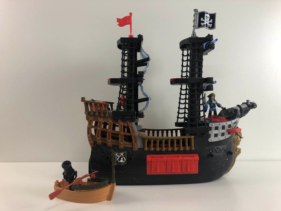 used Fisher Price Imaginext Adventure Pirate Ship