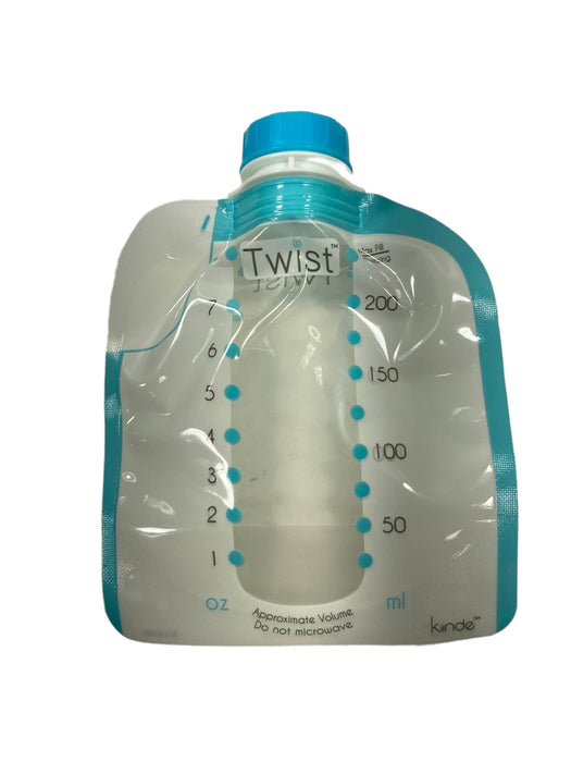 secondhand Kiinde Twist Pouches, 8oz, 40 Pack