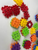 secondhand Little Tikes Waffle Blocks, 60 Piece