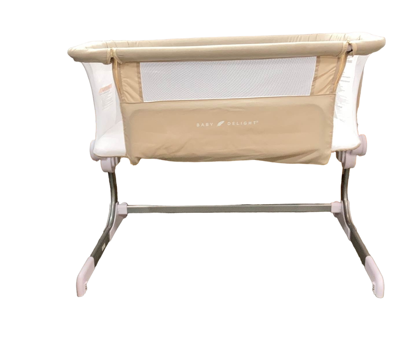 Shop Baby Delight Beside Me Dreamer Bassinet & Bedside Sleeper, Organic Oat at GoodBuy Gear