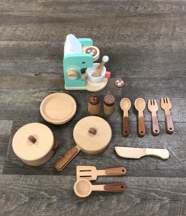 used Hearth & Hand Magnolia Wooden Toy Kitchen