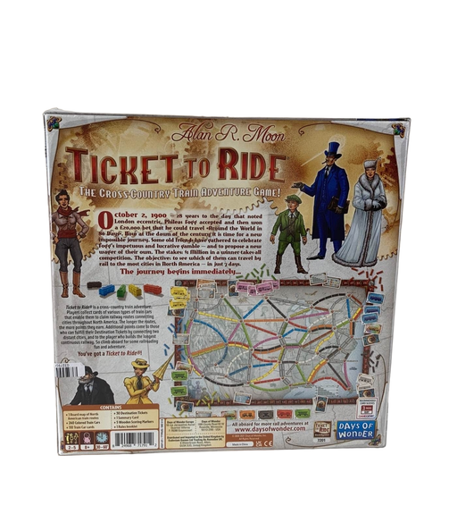 secondhand Days Of Wonder Ticket To Ride