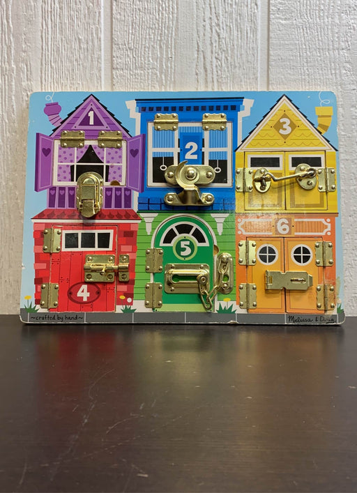 used Melissa & Doug Latches Board