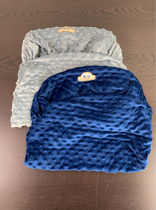 secondhand Blue Snail Changing Pad Covers