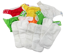 used BUNDLE Happy Heiny Cloth Diapers & Inserts