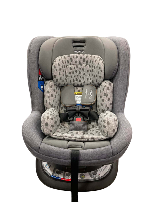 used Nuna Revv Rotating Convertible Car Seat, 2022, Brushstroke Dot