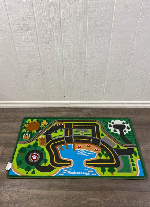 secondhand Melissa & Doug PAW Patrols Activity Rug Adventure Bay