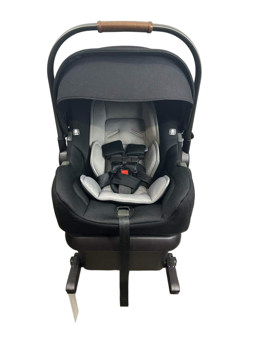 used Nuna PIPA Infant Car Seat, Caviar, 2019