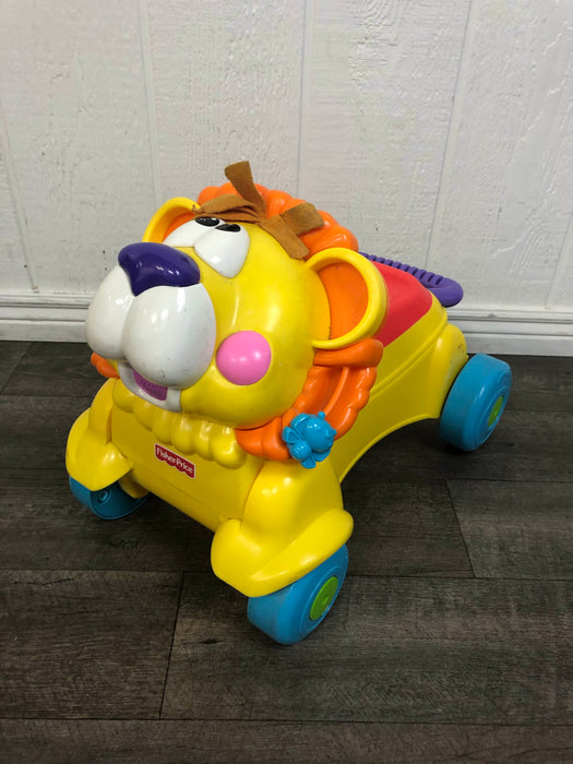 used Fisher Price Stride-to-Ride Lion